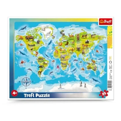Image of Trefl 31340 für Kinder ab 3 Jahren Puzzle 25 Pieces, Coloured
