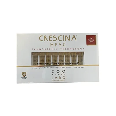 Image of Crescina HFSC Hair Growth Treatment Thinned Scalp For Woman 20 Vials (200 Advanced Loss)