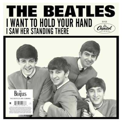 Image of The Beatles I Want To Hold Your Hand / Saw Her Standing There Sealed 2024 UK 7&quot; vinyl 602475199786