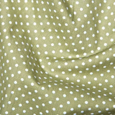 Image of 100% Cotton 3mm Polka Dot * Rose &amp; Hubble Superior Poplin Fabric in 40 Colours (Green) (ONE METRE)