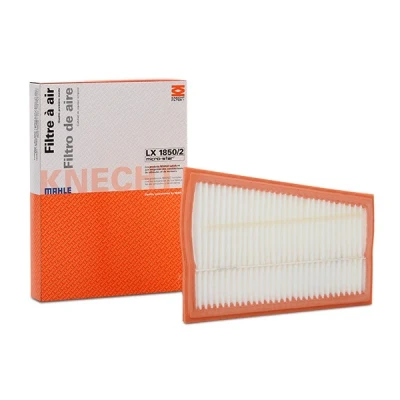 Image of 70549105 Air Filter MAHLE ORIGINAL LX 1850/2 33,8, 34mm 192, 195mm 272,0, 273,0mm Insert MERCEDES BENZ: ML Class, E Class Convertible