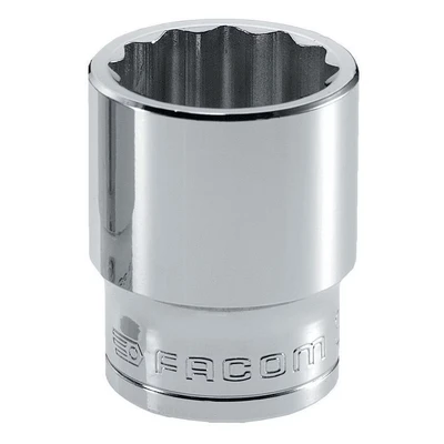 Image of Facom S.19 Bi Hex Socket, 1/2&quot; Square Drive, 19mm