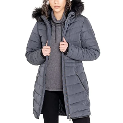 Image of Dare 2b Women&#039;s Striking Jacket, Ebony Grey, 8