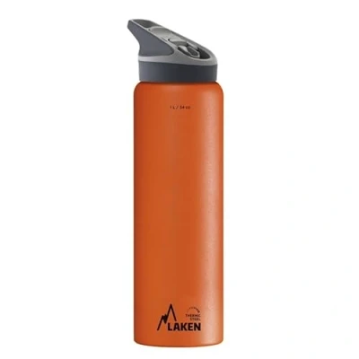 Image of Laken Unisex Adult Thermos J10O Flask, Orange, 18/8 1L