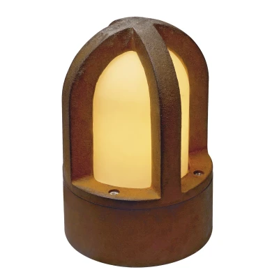 Image of SLV Rusty Cone 24 rust brown pillar light cm