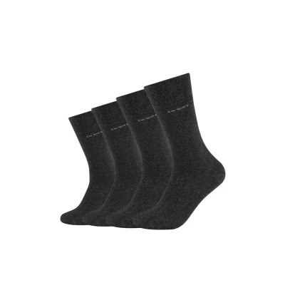 Image of camano 4 PACK Socks, Size: 9 11, Anthracite