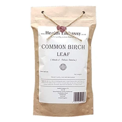 Image of Health Embassy Common Birch Leaf Tea Betula pendula L 100g