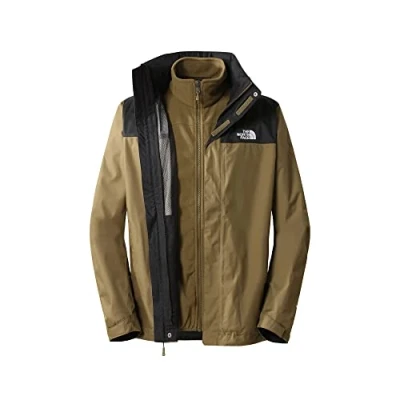 Image of THE North FACE Face;2. Sports Apparel [Sports vendors only];196248186856;Military Olive TNF Black;Outdoor Men Softshell Jacket, XL