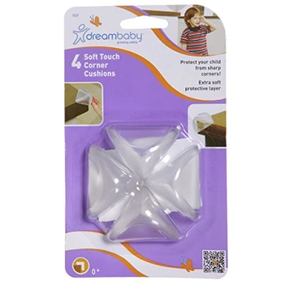 Image of Dreambaby Soft Touch Corner Cushion (Pack of 4)