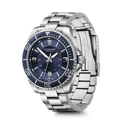 Image of Victorinox Men Analog Quartz Watch with Stainless Steel Strap 242007