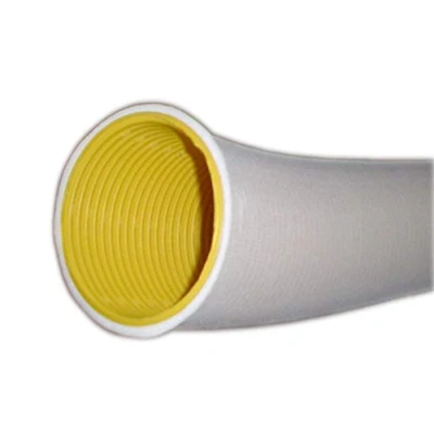 Image of 10 m perforated drainage pipe with non woven fabric sleeve, DN 50, yellow