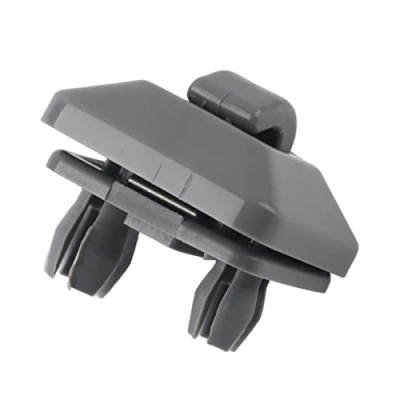 Image of Sun Visor Clip, Plastic Car Clip Interior Retainer Hook Replacement White for Audi A1 A3 S 3 A4 S4 A5 S5 Q3 Q5 TT Quattro 8e0857562a