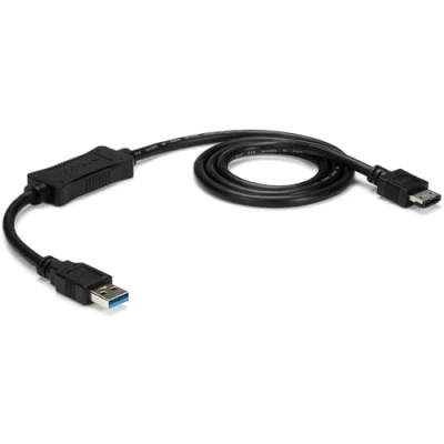 Image of StarTech.com 3 ft USB 3.0 to eSATA Adapter 6 Gbps HDD/SSD/ODD Converter Hard Drive Cable (USB3S2ESATA3)