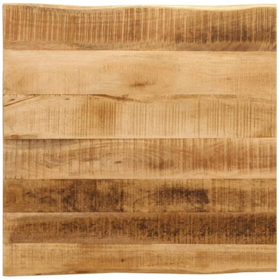 Image of vidaXL Table Top Live Edge 80x80x2.5 cm Solid Wood Mango