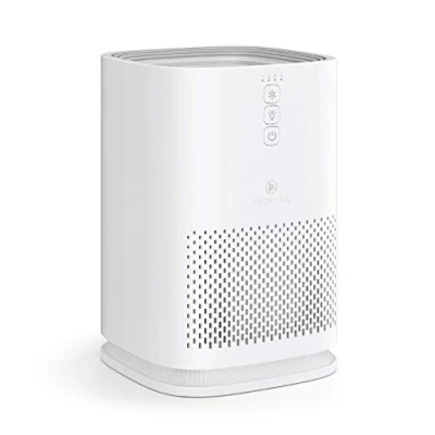 Image of Medify MA 14 Air Purifier with H13 True HEPA Filter 18 sq m Coverage for Allergens, Smoke, Smokers, Dust, Odors, Pollen, Pet Dander Quiet 99.9% Removal to 0.1 Microns White, 1 Pack