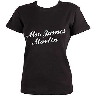 Image of Dead Fresh Mrs James Martin T Shirt,L Black