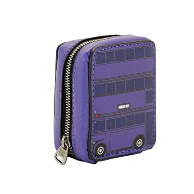 Image of Harry Potter Knight Bus Coin Purse, Lilac, 7 x 8.5 cm
