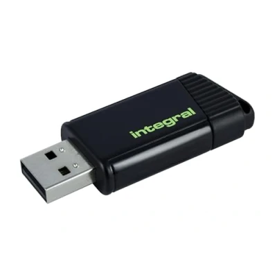 Image of Integral 128GB USB Memory 2.0 Flash Drive Pulse Green