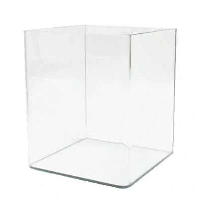 Image of Amtra Nanotank 30 Aquarium Tank Liters Extra Clear Glass Case x 35 cm for Goldfish or as a Turtle Water Turtles with Shock Absorbing Mat Included