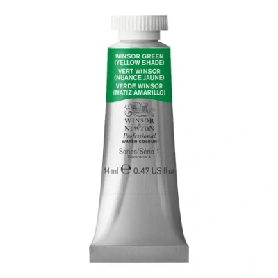 Image of Winsor &amp; Newton 14 ml Tube Professional Water Colour Paint, Green Yellow Shade