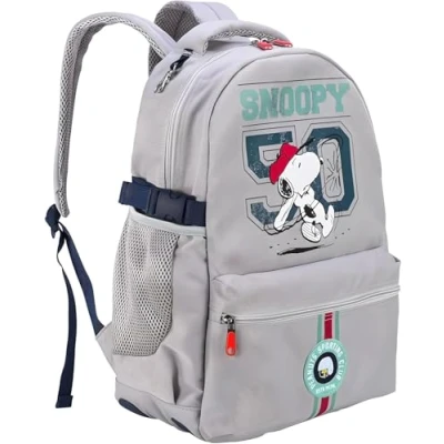 Image of TDL Snoopy Peanuts Deluxe Backpack with Padded Straps
