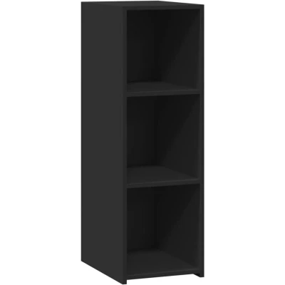Image of vidaXL Sideboard Black 30x41x93 cm Engineered Wood