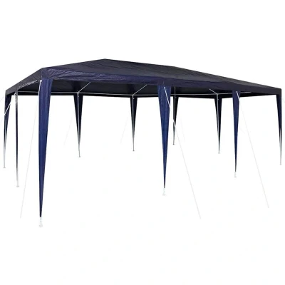 Image of vidaXL Party Tent Blue 6x4 m PE
