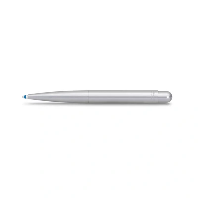 Image of Kaweco LILIPUT Ball Pen Silver I Retractable Ballpoint with Standard D1 Refills in a Tin Box Metal 9.8 cm
