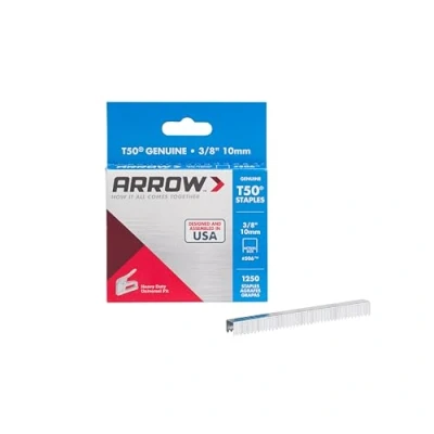 Image of Arrow A50624 T50 Staples, 3/8 Inch (10 mm)