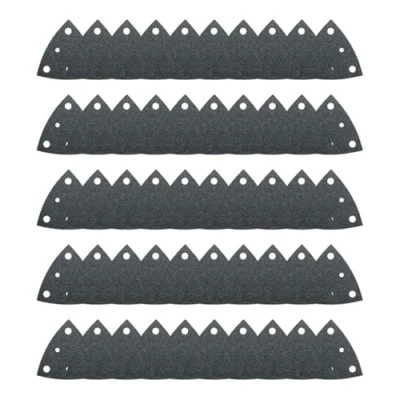 Image of FEIN 63717116016 240 Grit Triangular Perforated Sanding Sheet, Multi Colour