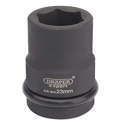 Image of Draper Expert HI TORQ� 6 Point Impact Socket, 3/4&quot; Sq. Dr., 23mm