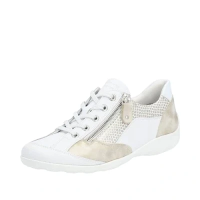 Image of Remonte Women&#039;s R3410 Sneaker, White Shell 81, 6 UK