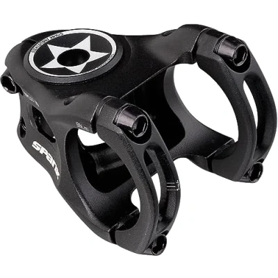 Image of Spank Unisex_Adult Split 35 Stem MTB, Black, 43 mm
