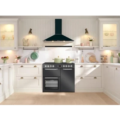 Image of LEISURE Cookmaster CK90C230T Electric Ceramic Range Cooker Anthracite, Black