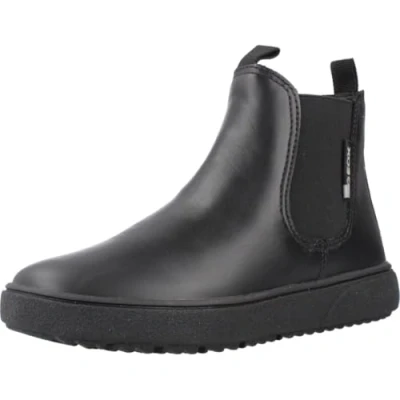 Image of Geox J Theleven Boy Ankle Boot, Black, 7.5 UK Child