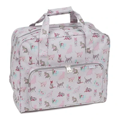 Image of Hobbygift MR4660 94 Sewing Machine Bag, Multi+Coloured, One Size,43 x 37 20cm, Cats