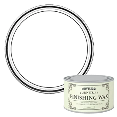 Image of Rust Oleum RO0070015 Furniture Finishing Wax Clear,400ML