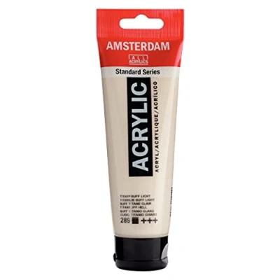 Image of Amsterdam Standard Series Acrylic Tube 120 ml Titanium Buff Light 289 (17092892)