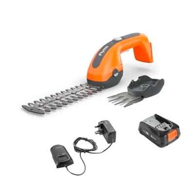 Image of Flymo 18V SimpliShear Power For All Battery 2 in 1 Grass and Hedge Shear KIT