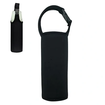 Image of WsKingWA Water Bottle Sleeve Neoprene Carrier Pouch for Outdoor Hiking Travel Drink Carrying 17.5 x 6.6cm