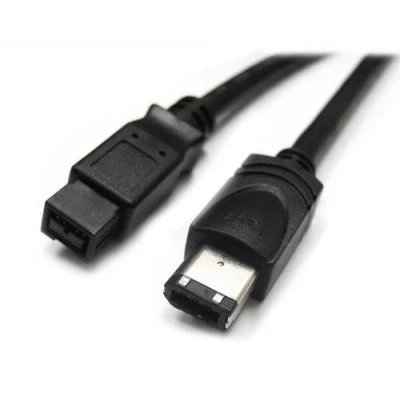 Image of World of Data 1.8m Firewire 800/400 Cable 9 pin Male to 6 Lead IEEE 1394