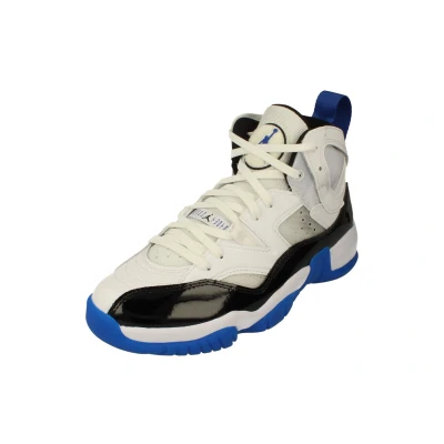 Image of NIKE Air Jordan Two Trey Mens Basketball Trainers DO1925 Sneakers Shoes (UK 9.5 US 10.5 EU 44.5, White Game Royal Black 140)