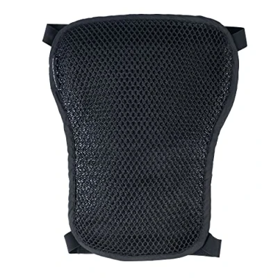 Image of Oxford Motorcycle Cool Seat. Motorbike Mesh Seat Cushion. Adventure &amp; Touring, Black