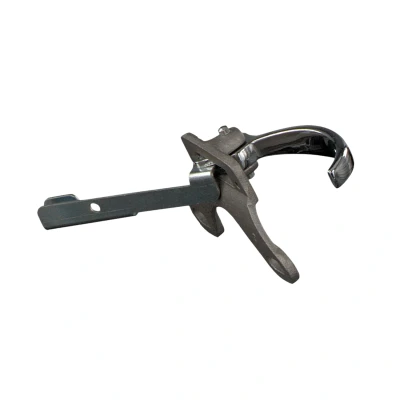 Image of 3227600061, A3227600061 Door Handle FEBI BILSTEIN 38046 Interior Panel, Right Chromed