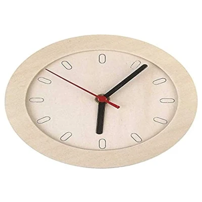 Image of 544260 Create Craft Clock With Wooden Frame 15 cm plywood 1 pc