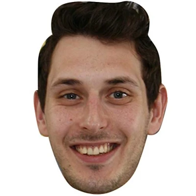 Image of FoxyPrinting Neil Inbetweeners 2018 Tv Celebrity Cardboard Party Face Mask Fancy Dress