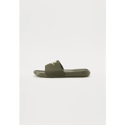 Image of Nike Sportswear Victori ONE Slide Unisex Mules, Size: 12, Cargo khaki High quality imitation leather