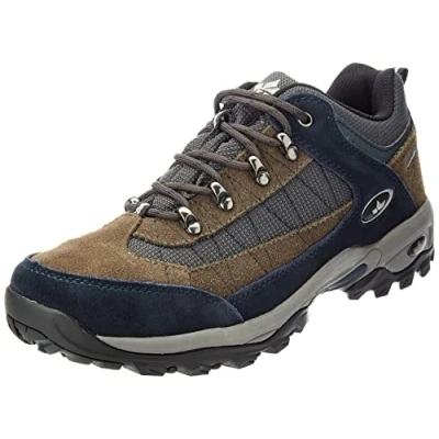 Image of Lico Men&#039;s Santana Low Rise Hiking Shoes, Blue, 11 UK