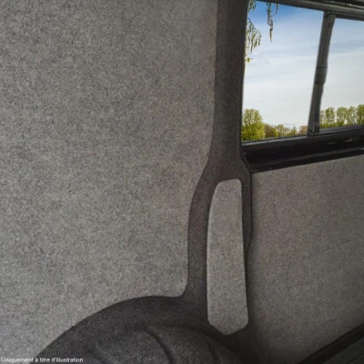 Image of T Mech 11m2 Van Lining Carpet Super Stretch Kit Camper Motor Homes Anthracite Dark Grey &amp; 5 Heavy Duty Adhesive Glue Spray Cans