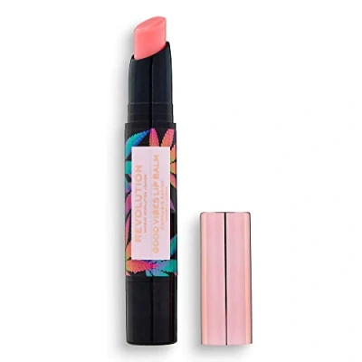 Image of Revolution Beauty London, Good Vibes, Lip Balm, with Cannabis Sativa, Energy
